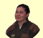María Angeles que colaboró en la recuperación del jabalí