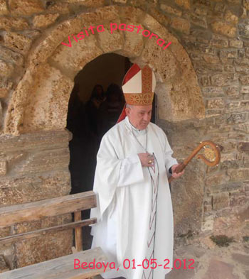 El Sr. Obispo de Santander en su visita al valle de Bedoya